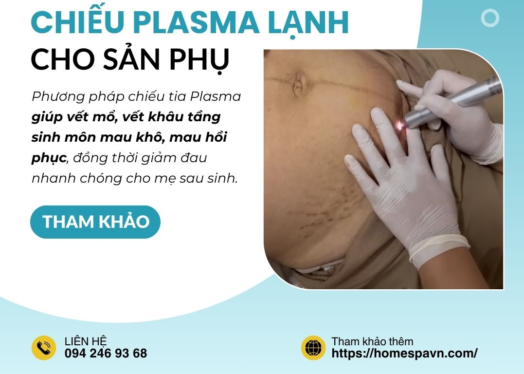 Chiếu tia plasma Bắc Ninh tại HomeSpa mang lai vẻ đẹp thẩm mỹ cho mẹ