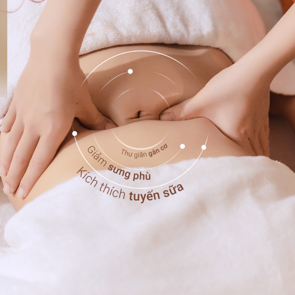 Massage Chăm sóc mẹ sau sinh