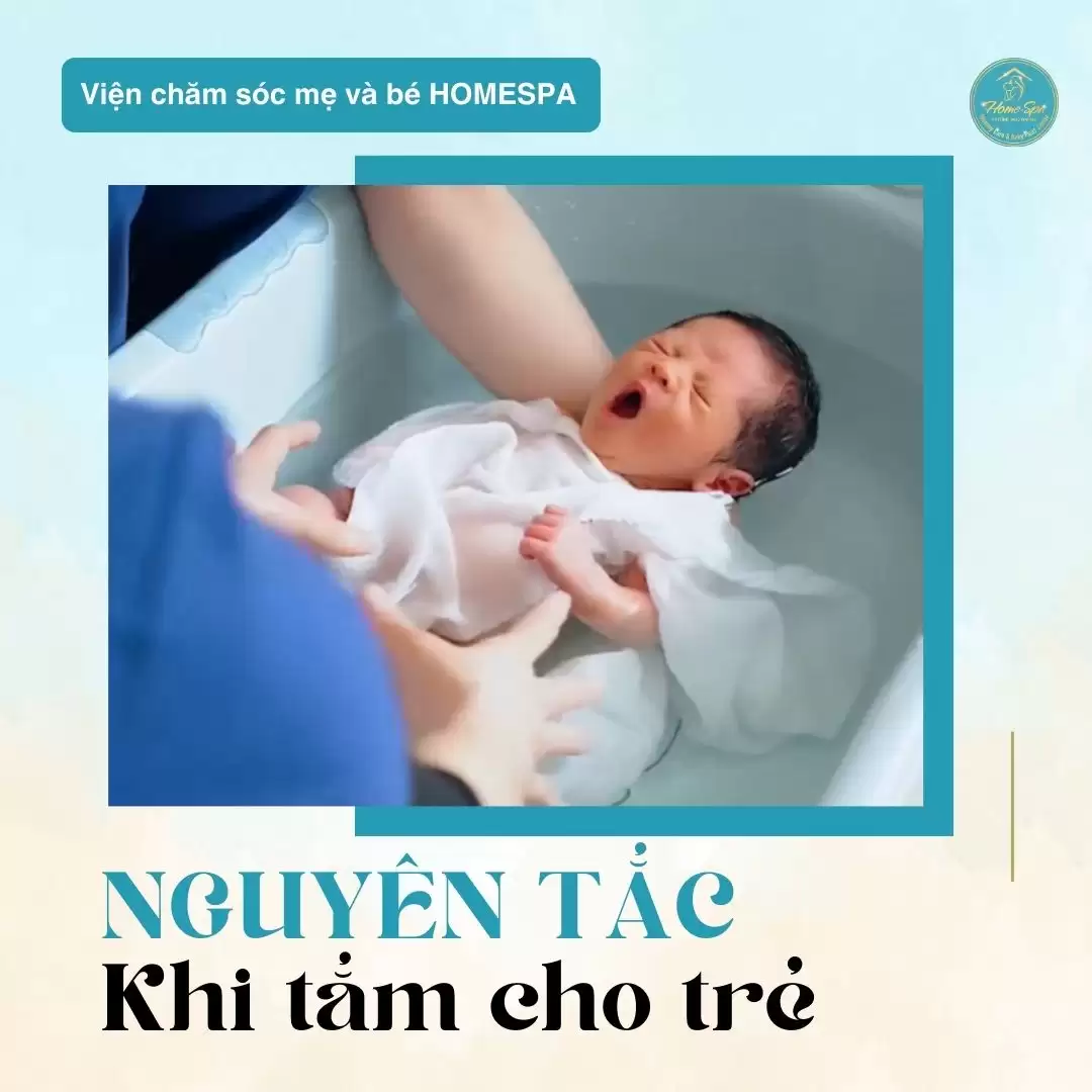 Tắm bé sơ sinh Bắc Giang dịch vụ uy tín chuyên nghiệp nhất