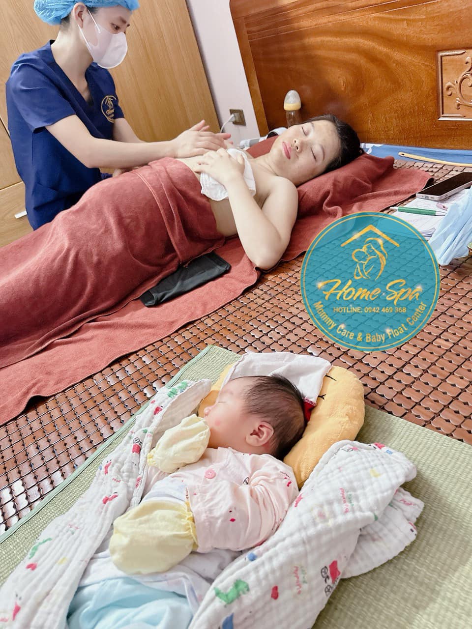 Dịch vụ thông tắc tia sữa tại nhà của Homespa