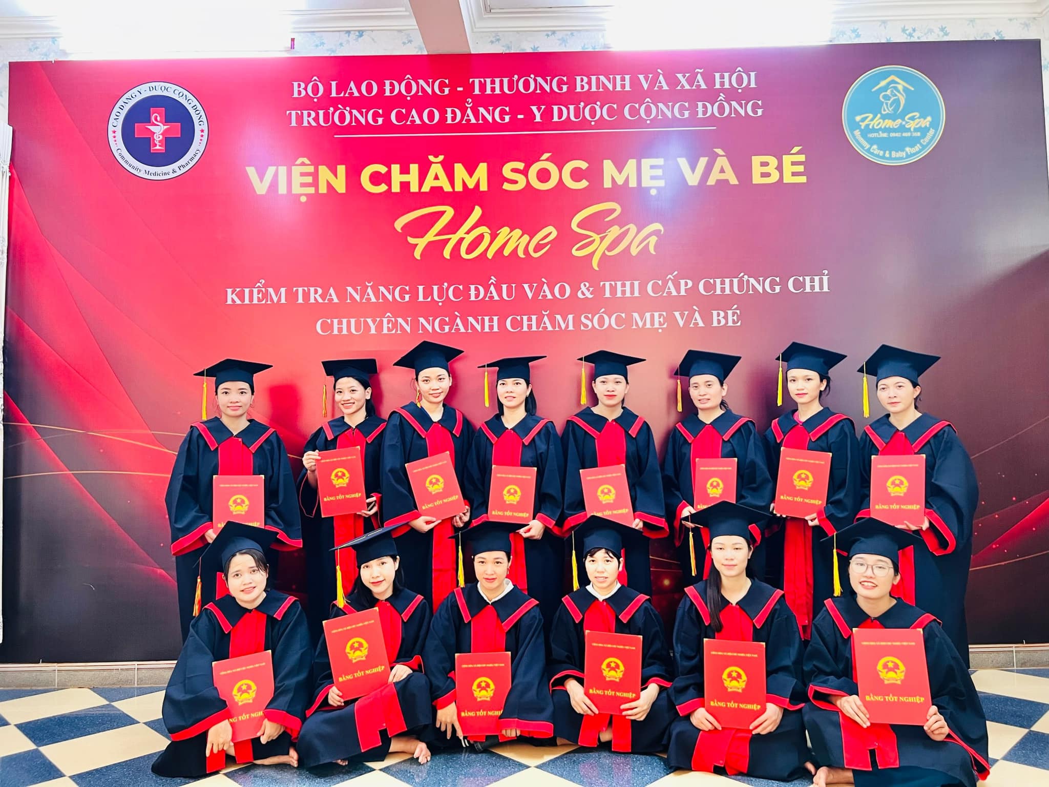 Nội dung khóa học chăm sóc mẹ và bé sau sinh đem lại kinh nghiệm và nguồn thu nhập cho các học viên khi ra trường