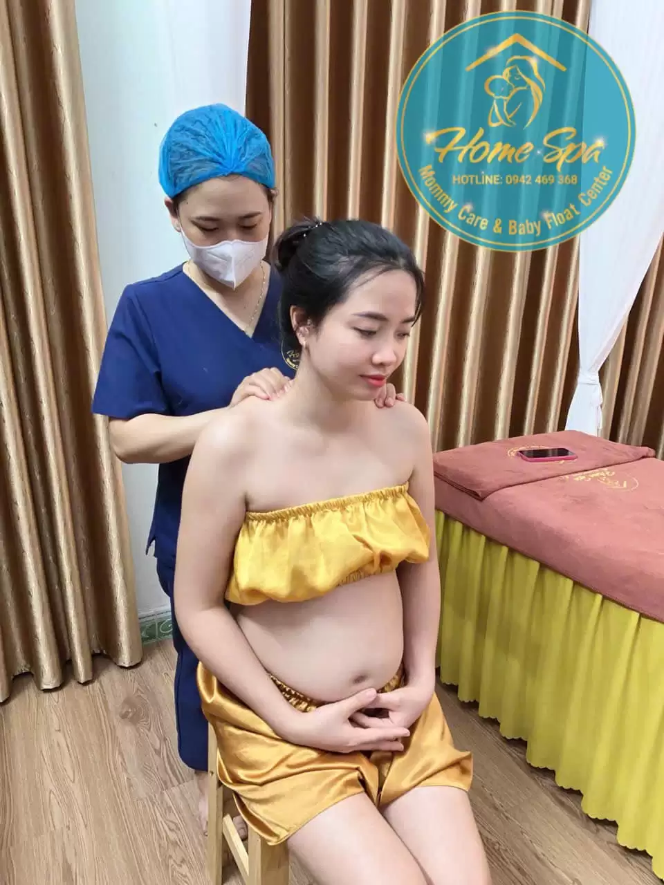 Massage bầu tại nhà