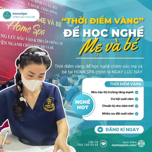 đào tạo học nghề chăm sóc mẹ và bé Bắc Ninh