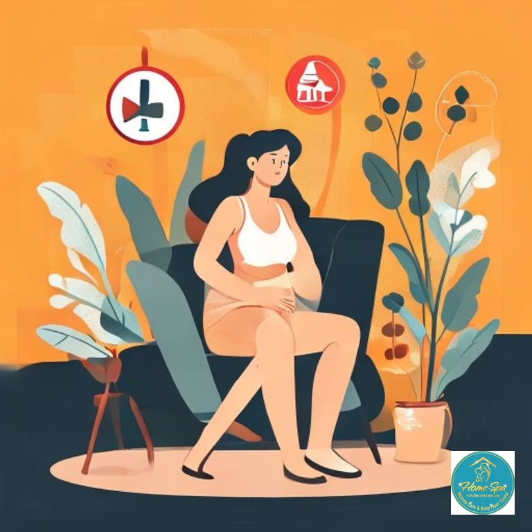 illustrative graphic of common mistakes in postpartum care, like self-medication or ignoring symptoms, with warning signs, 1024x1024
