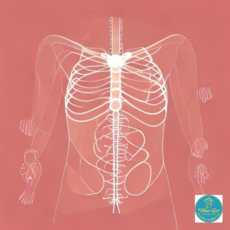 illustrative graphic of breast anatomy with milk ducts, showing a clear duct and a blocked duct, with icons representing ultrasound waves and gentle massage, 1024x1024