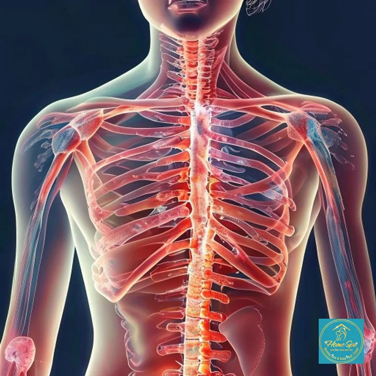 illustrative graphic showing breast anatomy with blocked ducts and inflamed areas, highlighting scar tissue, 1024x1024